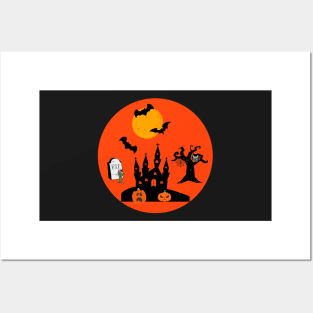 SPOOKY HALLOWEEN Posters and Art